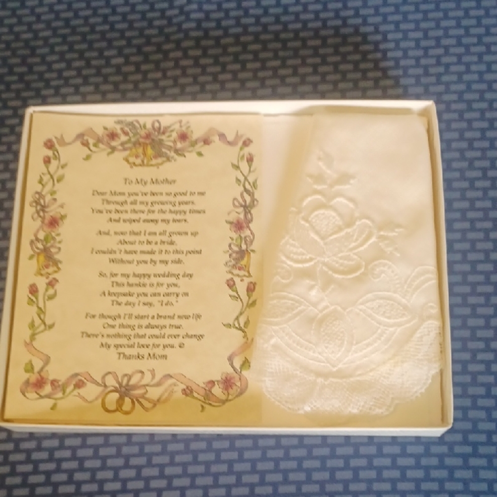 TO  MY MOTHER HANKIE